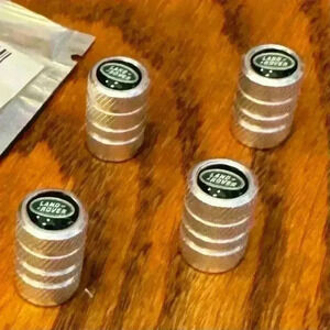 Land Rover, 4PCS Tire Caps, Aluminum Alloy Valve Stem Cap, Decorative Accessory